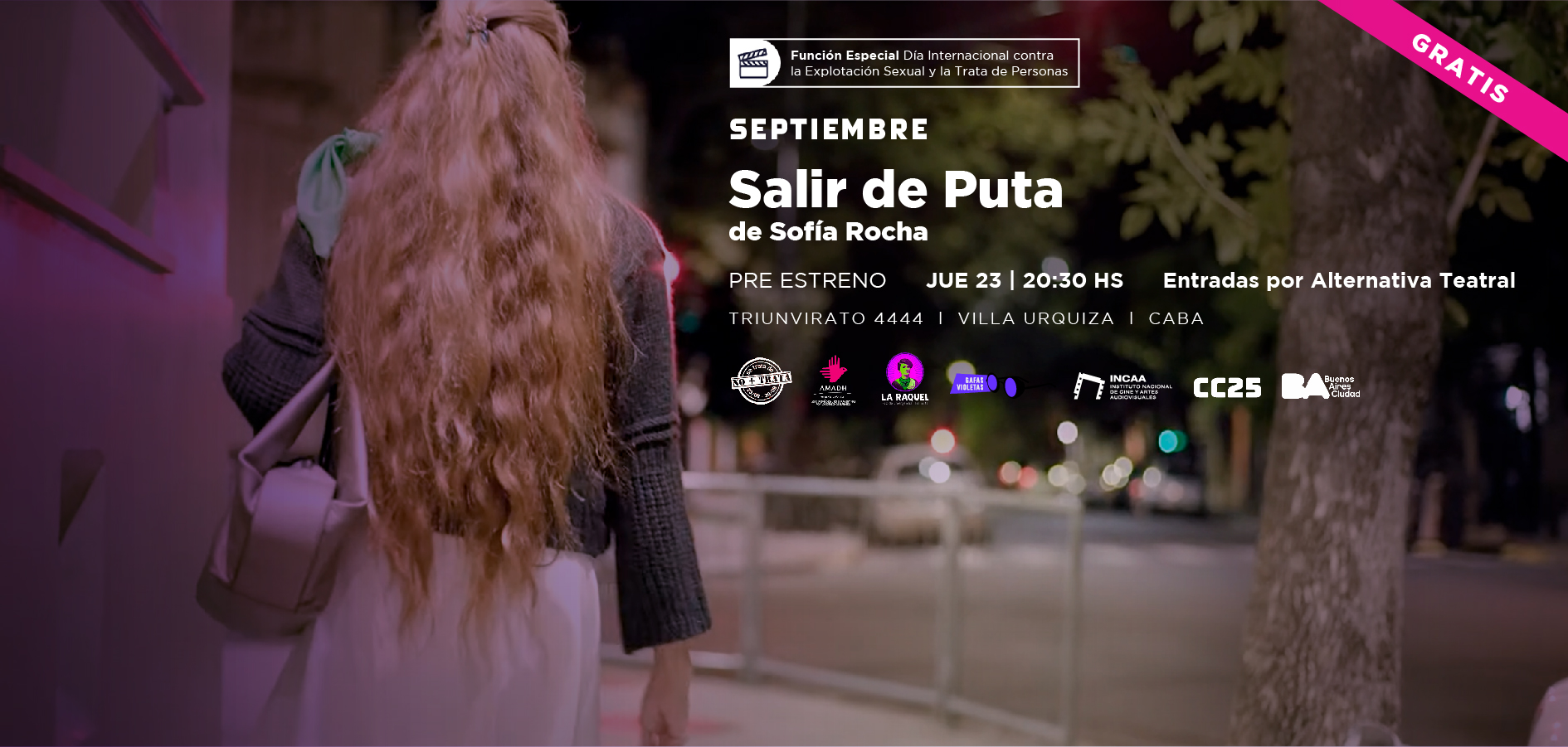 Pre estreno del documental Salir de Puta, de Sofía Rocha
