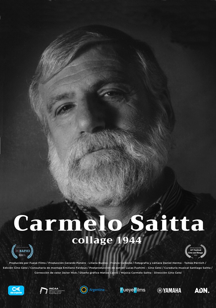 Afiche - Carmelio Saitta (Película)